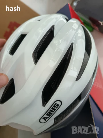 Каска ABUS StormChaser Road, лека и удобна велосипедна каска, размер L /59-61/, снимка 9 - Аксесоари за велосипеди - 50885041