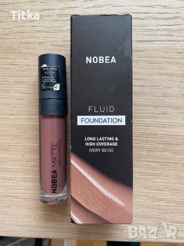 Фон дьо ген + червило NOBEA