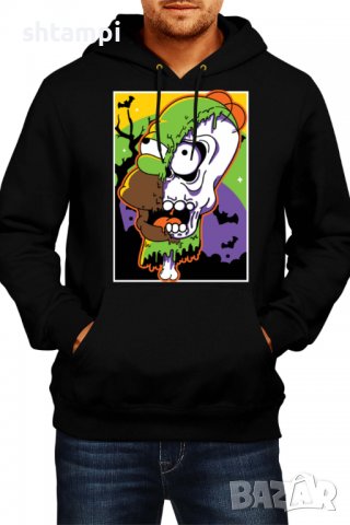 Мъжки Суитчър/Суитшърт The Simpsons Homer Simpson 02,Halloween,Хелоуин,Празник,Забавление,Изненада,