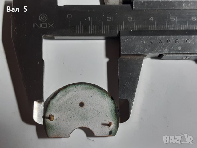 Циферблат от джобен часовник HEBDOMAS-ХЕБДОМАС - порцелан, снимка 4 - Антикварни и старинни предмети - 32331088