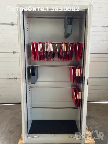 Jalema офис шкаф за документи с висящи папки + 300-400 папки, снимка 2 - Шкафове и рафтове - 50290243