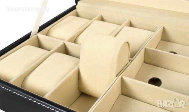 Луксозна кутия за съхранение на часовници и очила, снимка 5 - Декорация за дома - 43122183