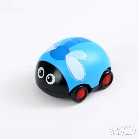 Детска играчка количка във формата на калинка, снимка 5 - Коли, камиони, мотори, писти - 43134308