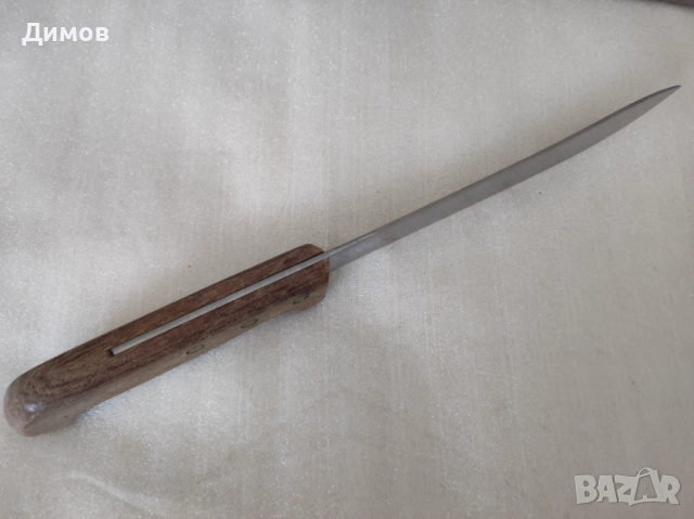 Колекционерски шведски нож 34,5 см, снимка 4 - Прибори за хранене, готвене и сервиране - 51453058