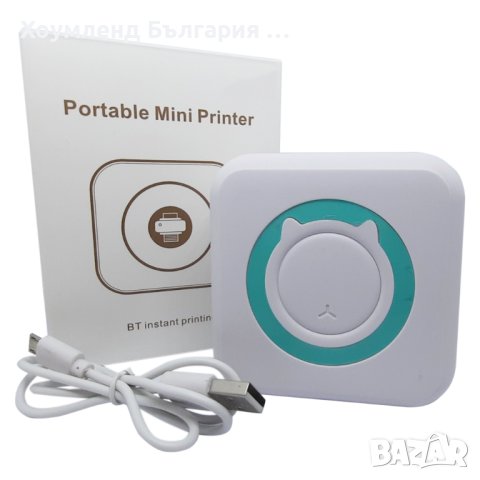 Мини принтер за моментални снимки през телефон, снимка 8 - Принтери, копири, скенери - 40657090