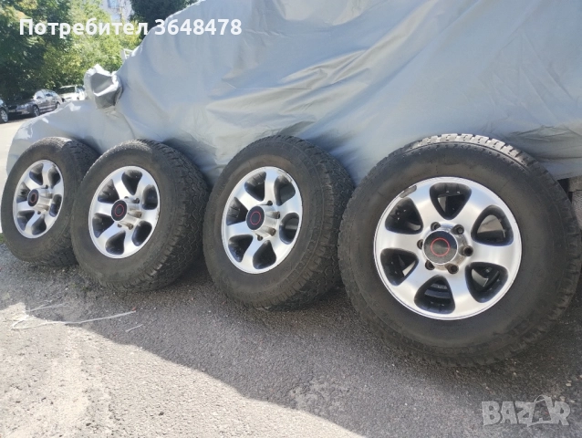 Джанти 6х139.7 с гуми 235/70r16, снимка 6 - Гуми и джанти - 52061034