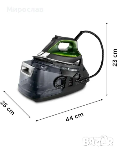 Станция за гладене Rowenta Silence DG9248, 2800W, 8 bar, 1.3L,, снимка 5 - Ютии - 49005747
