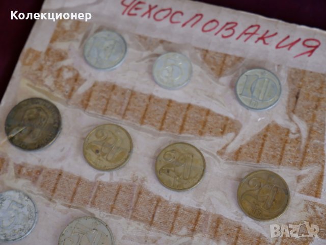 Монети и табакера от Чехословакия, снимка 4 - Антикварни и старинни предмети - 32344671