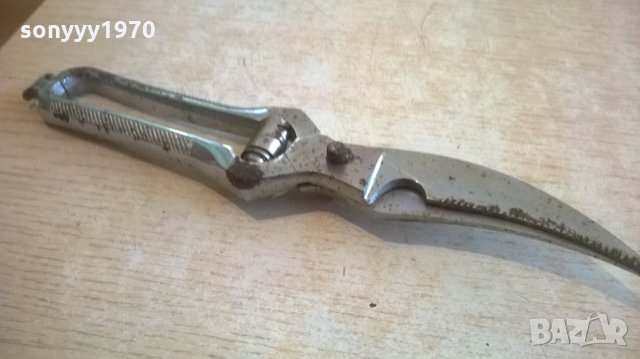 nobeni chrome-26см-профи ножици за пилета-внос холандия, снимка 6 - Други инструменти - 27707185