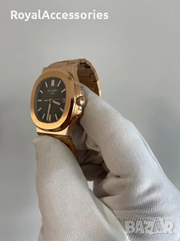 Patek Philippe nautilus chocolate dial, снимка 8 - Мъжки - 51871042