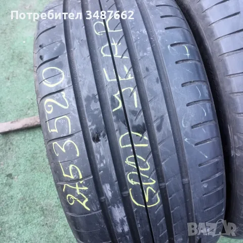 275 35 20 GOOD YEAR 2бр летни RUN FLAT , снимка 2 - Гуми и джанти - 49007211