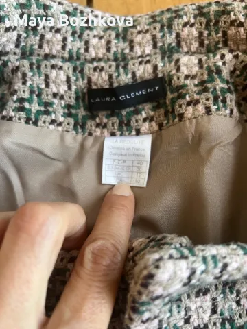 Есенно дамско палто р-р 40, снимка 3 - Палта, манта - 47955854