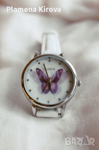 Дамски ръчен часовник (каишки от естествена кожа)