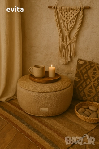 Уют и стил в детайла – табуретки Casa Decorator, снимка 3 - Дивани и мека мебел - 37364729