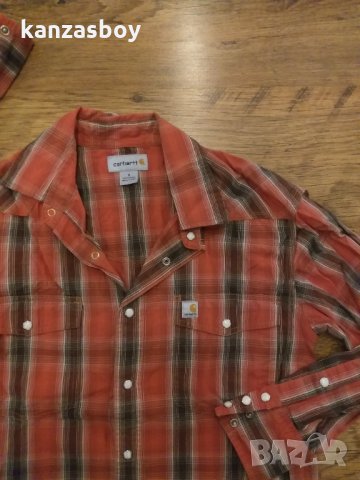 carhartt - страхотна мъжка риза КАТО НОВА , снимка 2 - Ризи - 35246653