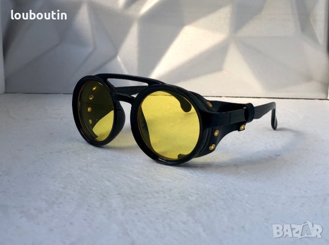 Carrera Мъжки слънчеви очила с кожа кръгли, снимка 7 - Слънчеви и диоптрични очила - 40539667