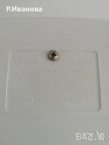 Винтидж  кухненска везна KRUPS, снимка 3 - Антикварни и старинни предмети - 50174674