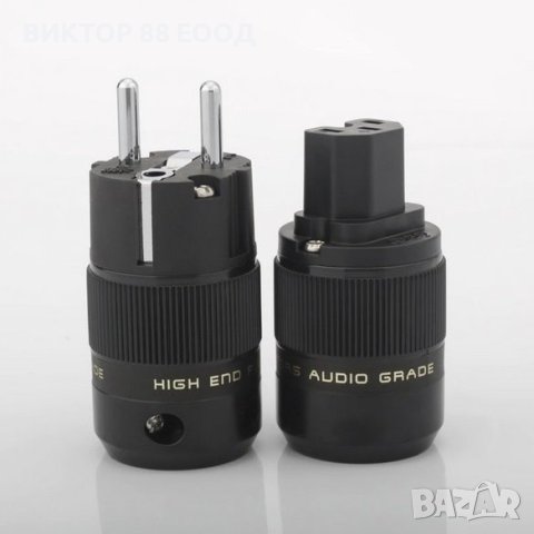 EU Power Plug & IEC Connector - №9, снимка 1