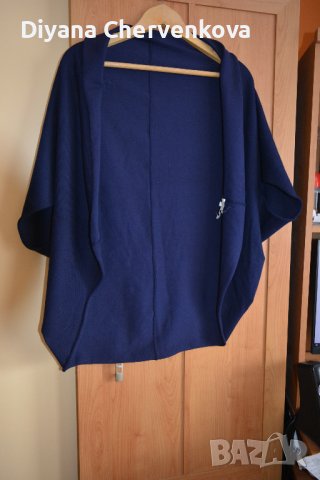 Дамско индигово лилаво болеро/елече