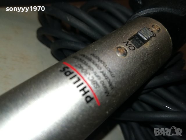 PHILIPS-МИКРОФОН СЪС СТОЙКА 2201241020, снимка 17 - Микрофони - 43920437