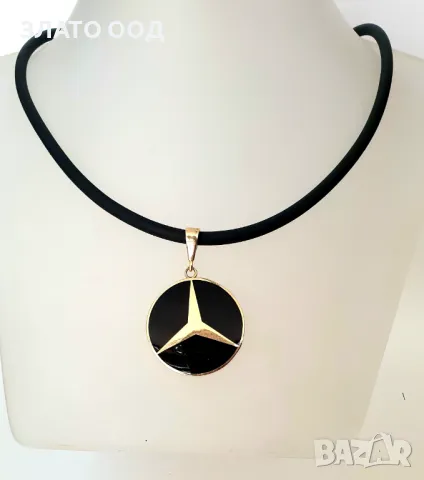 Златни колиета със силикон, снимка 2 - Колиета, медальони, синджири - 49647513