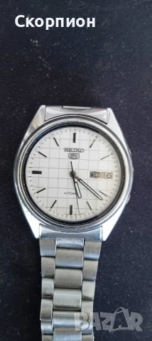 Мъжки ръчен часовник - SEIKO 5 - 21 РУБИНА - АВТОМАТИК - Made in JAPAN - ПРОМОЦИЯ