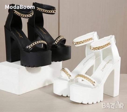 Сандали на ток 