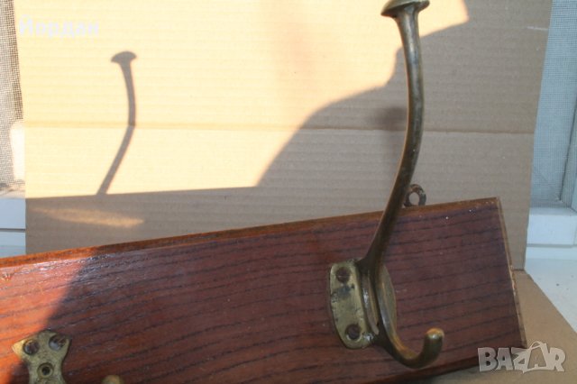 Закачалка от ясеново дърво 1920-та година, снимка 5 - Антикварни и старинни предмети - 43490535