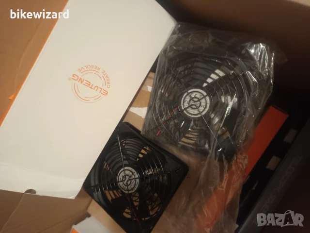 ELUTENG 2 в 1 охлаждащ вентилатор 140 мм 5V USB вентилатор, 14 см двоен НОВ, снимка 4 - Друга електроника - 51282466