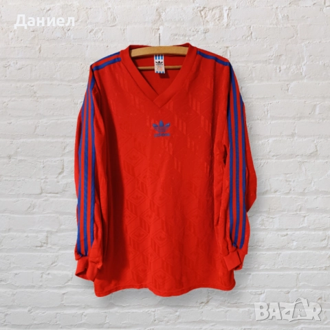 Винтидж блуза с дълъг ръкав Adidas 