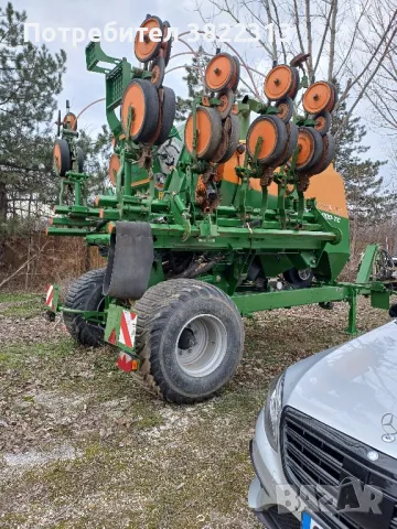 Сеялка AMAZONE EDX6000-TC с торовнасяне, снимка 2 - Селскостопанска техника - 48842757