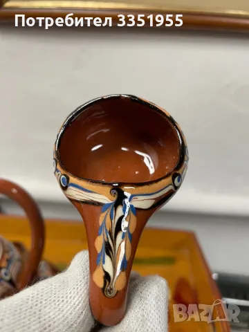 Сервиз за Ракия Троянска Керамика, снимка 7 - Сервизи - 50356772