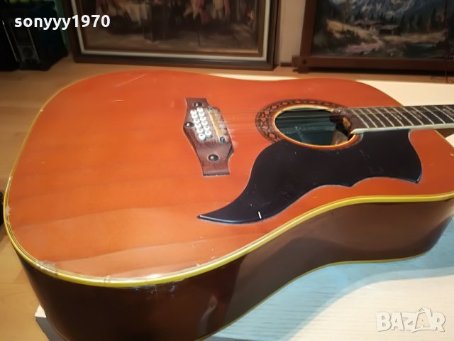 поръчана-eko-ranger 12 acoustic guitar-made in italy-внос 2706210744, снимка 1 - Китари - 33343976