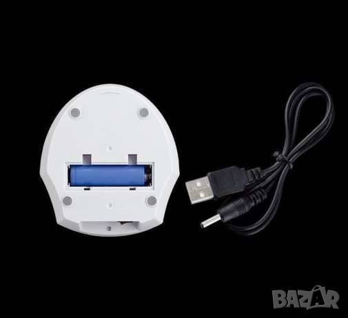 Гъвкава LED лампа за бюро с USB зареждане и тъч контрол, снимка 4 - Лед осветление - 33096056