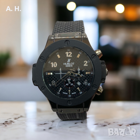 Мъжки часовници Hublot, снимка 3 - Мъжки - 23969917