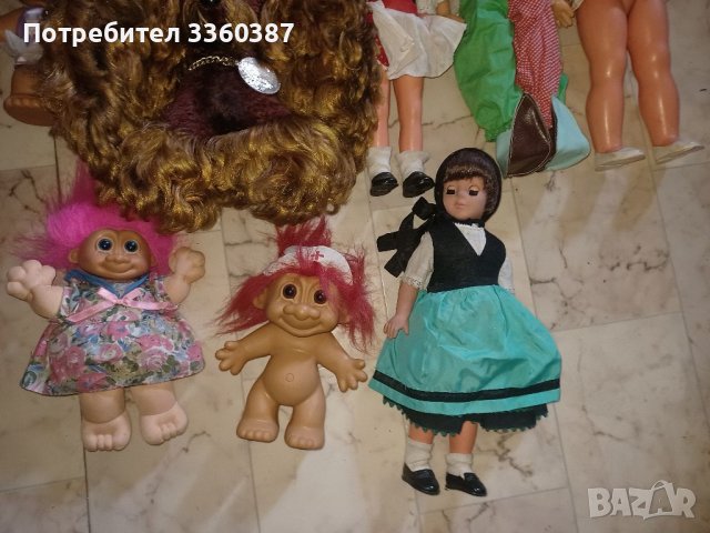 Ретро кукли и много запазена ретро количка за кукли, снимка 4 - Кукли - 36990110