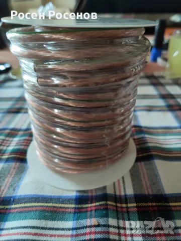 Oehlbach Speaker Wire SP-100 Stereo Hi-Fi Speaker Cable with OFC (Oxygen-Free Copper) 2 x 10 mm² , снимка 2 - Тонколони - 47796765