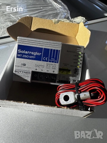 Büttner Elektronik MT-MPP 260 соларен контролер за зареждане, 260W  (Чисто нов) , снимка 10 - Друга електроника - 53460072