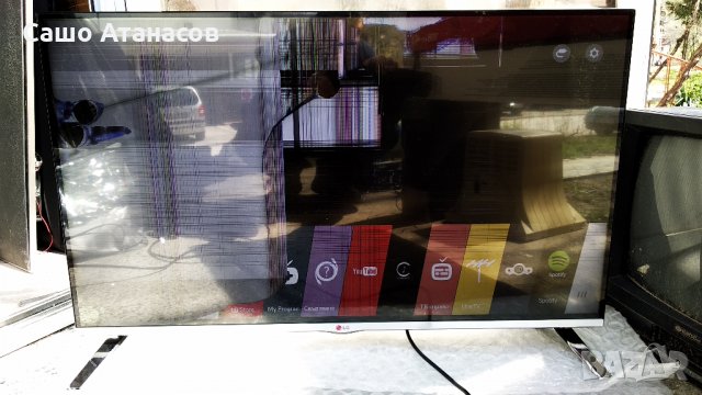 LG 42LB670V със счупена матрица ,LGP42-14LPB ,EAX65384004(1.5) ,LGSBW41 ,LC420DUH (PG)(F1)