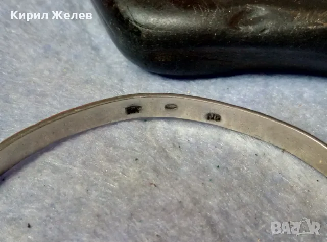 АВТОРСКА ИЗИСКАНА СТИЛНО РЕТРО АРТ ОРНАМЕНТИРАНА СРЕБЪРНА ГРИВНА СРЕБРО 925 с 3 МАРКИРОВКИ 48952, снимка 10 - Антикварни и старинни предмети - 48493388