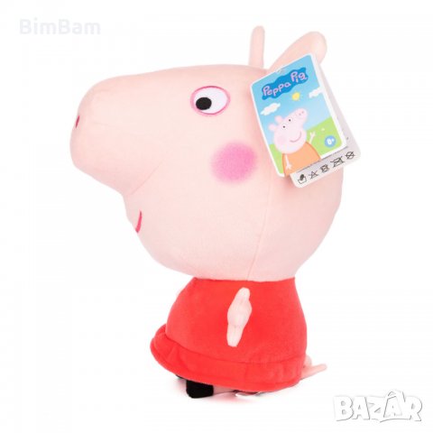 Плюшена играчка Peppa Pig Little Bodz Plush Toy - Peppa / ORIGINAL - 23cm, снимка 2 - Плюшени играчки - 39513496