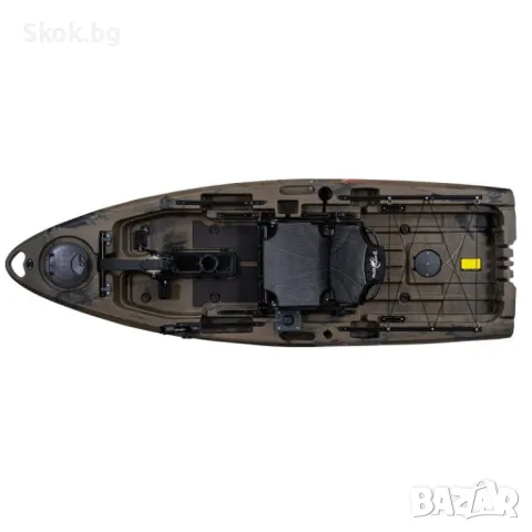 Риболовен каяк с педали – Scorpio Fish BIG 95 Z – 2.90 метра – Едноместен, снимка 2 - Водни спортове - 49236592