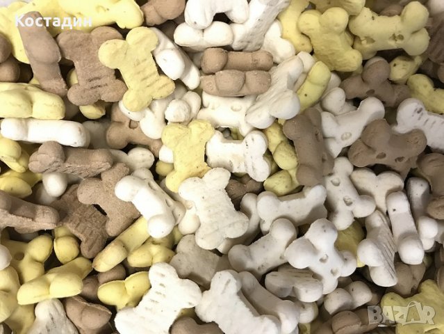 Бисквитки Кокълчета за малки Кученца с Ванилия - Лакомство - 1кг/10кг, снимка 2 - За кучета - 27627530