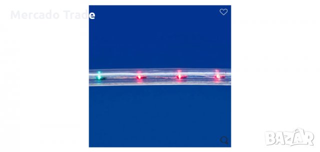 Светещ маркуч, Цветен, LED светлини и програми, 7,5м, снимка 2 - Декорация за дома - 35028834