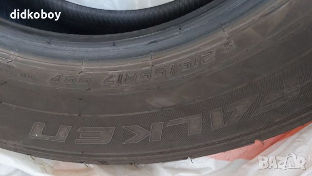 летни гуми Falken 215/65/17, снимка 8 - Гуми и джанти - 40079504