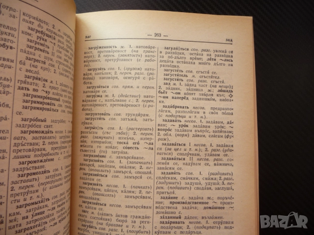 Руско-български речник Русско-болгарский словарь хубаво издание твърди корици синя език уроци частни, снимка 3 - Чуждоезиково обучение, речници - 52516159