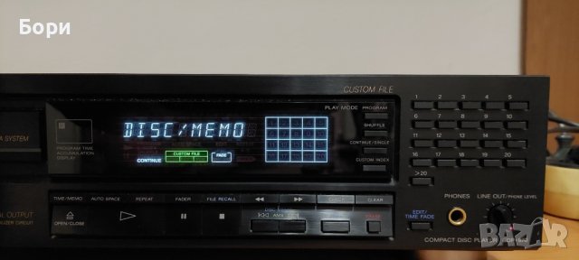 SONY CDP-970  CD Player, снимка 3 - Плейъри, домашно кино, прожектори - 43391264