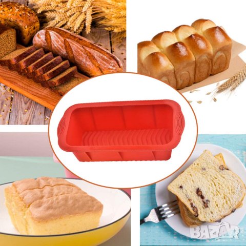🍞 Силиконова тава: Печи вкусен хляб и сладкиши без залепване, снимка 1
