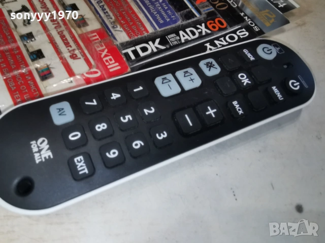 ONE FOR ALL REMOTE CONTROL 1701261729, снимка 4 - Друга електроника - 53133447