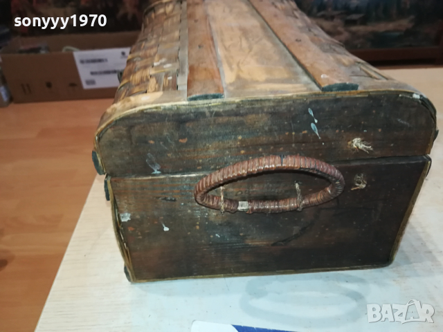 антика-стара плетена кутия 2403240944LNWC, снимка 11 - Антикварни и старинни предмети - 44920208
